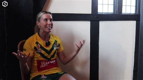 Rugby League World Cup Australia Jillaroos Sam Bremner Interview