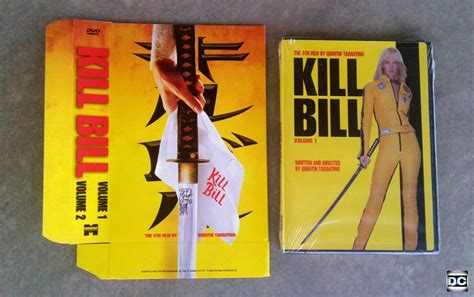 Kill Bill Vol 1 2 Dvd Boxset Promo Slip Case Jacket Best Buy Tarantino Volume 1 Black Mamba