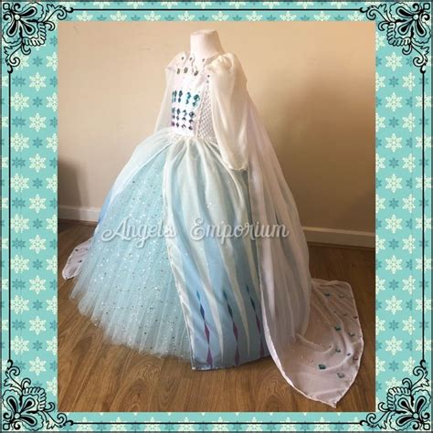 The Snow Queen Frozen Elsa Inspired White Tutu Dress Ice Costume