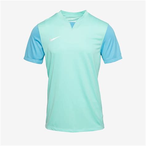 Maillot Nike Dri Fit Trophy V Ss Hyper Turq Bleu Chlore Blanc