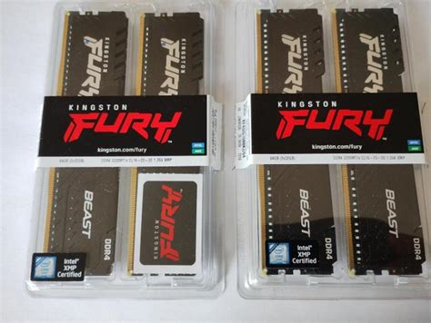 128GB RAM DDR4, 3200MHz, 4 x 32GB, dvě sady 2 x 32GB | Aukro