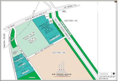 Greater Noida Industry I BUY I SALE I RENT: Layout Plan of Noida Sector-94 HD Map