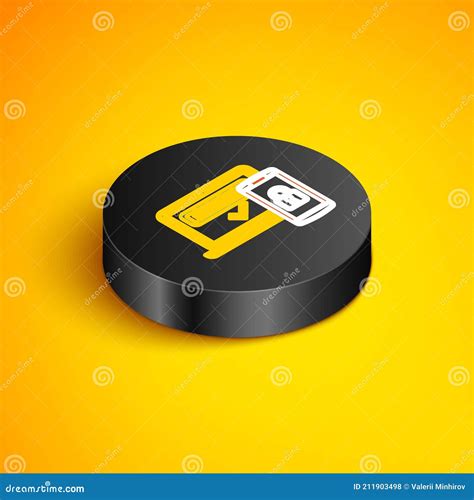 Isometric Line Multi Factor Two Steps Authentication Icon Isolated On