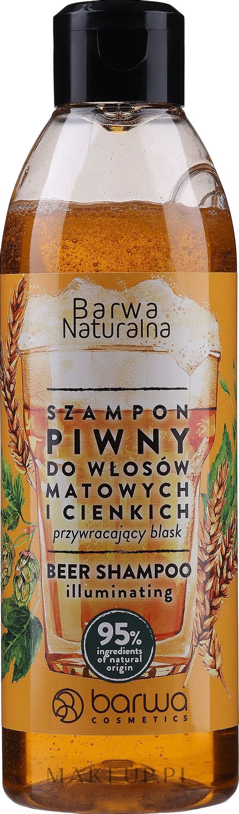 Barwa Naturalna Beer Shampoo With Vitamin Complex Piwny Szampon Z