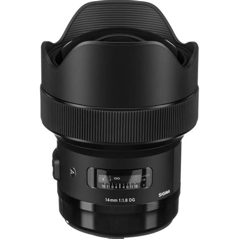 Sigma 14mm F 1 8 DG HSM Art Lens For Canon EF 450954 B H Photo