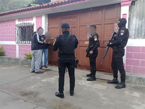 Huehuetenango Autoridades realizan 24 allanamientos contra el narcotráfico