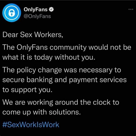 Onlyfans Is Prohibiting Sexually Explicit Content For Sex Workers This Is Nothing New