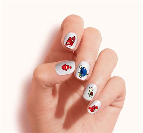 Finding Nemo Nail Art