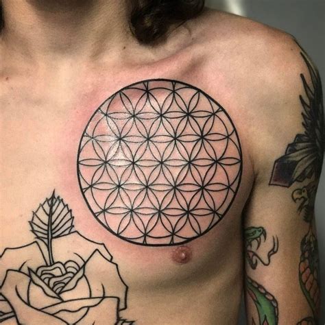 105+ Cool Flower of Life Tattoo Ideas – The Geometric Pattern Full of Secrets