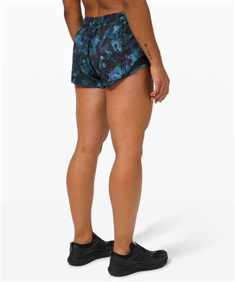Lululemon Hotty Hot Short Long Black Lulu Fanatics