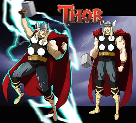 THOR ANIMATED by CHUBETO on DeviantArt