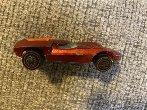 Vintage Hot Wheels Mattel Redline Turbofire W White Interior