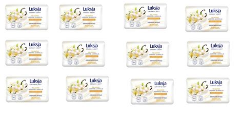 Luksja Крем-мыло Жасмин и ваниль, 90 г - 12 шт - купить с доставкой по ...