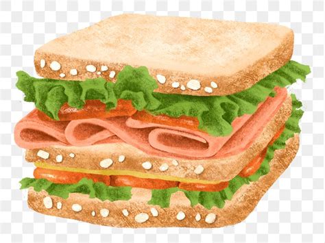 Free clip ham sandwich, Download Free clip ham sandwich png images ...