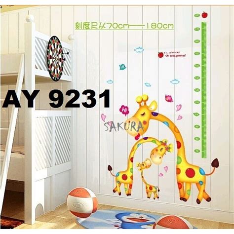 Jual Wallsticker Ukuran Tinggi Badan UTB Shopee Indonesia