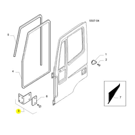 Limitador Da Porta Esquerda Para Iveco Stralis Tector 5802132944