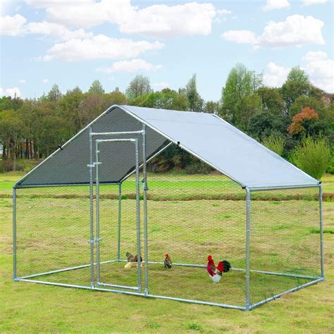 Amazon Bossin Bold Chicken Coop Run Large Metal Chicken Pen