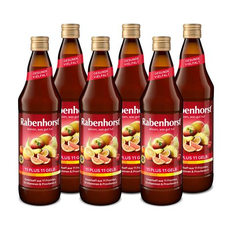 Rabenhorst 11 Plus 11 Gelb 6x700 Ml Shop Apotheke