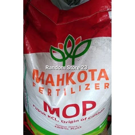 Jual Kg Repack Pupuk Kalium Kcl Mop Mahkota Canada Origin Shopee