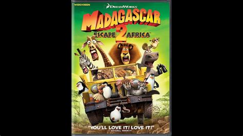 Opening To Madagascar Escape Africa Disney Dvd Youtube