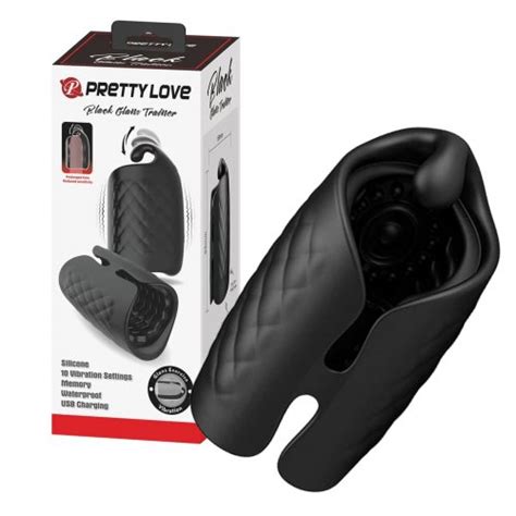 Pretty Love Vibrating Glans Trainer Black Sex Toy HotMovies