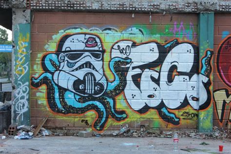 May The Art Be With You: Star Wars Stormtrooper Graffiti - WebUrbanist