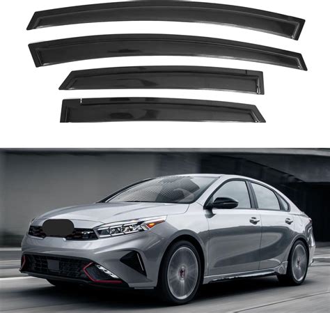 Amazon IMMORTAL GROUP Window Visor Compatible With Kia Forte Sedan