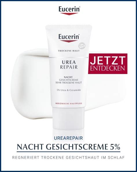 Eucerin Urea Repair Nacht Gesichtscreme 5 Intensive Gesichtspflege