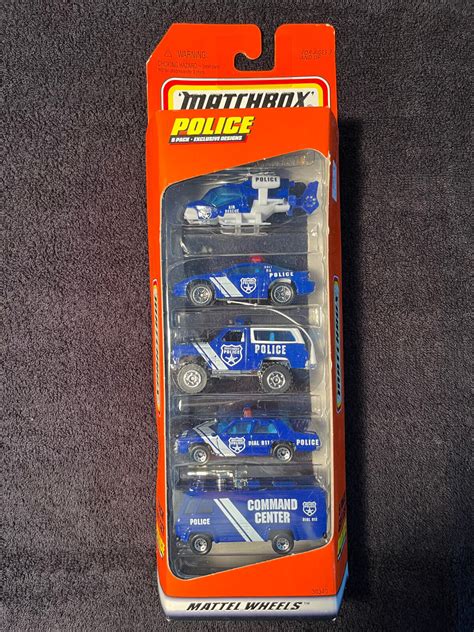 Matchbox Police Cars 5 Pack