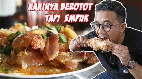 Soto Gragot Kaki Sapi Utuh Soto Jadoel H Yanto Antrinya Jam Youtube