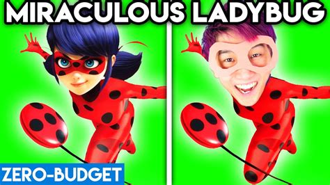 MIRACULOUS LADYBUG WITH ZERO BUDGET Miraculous Ladybug Funny PARODY