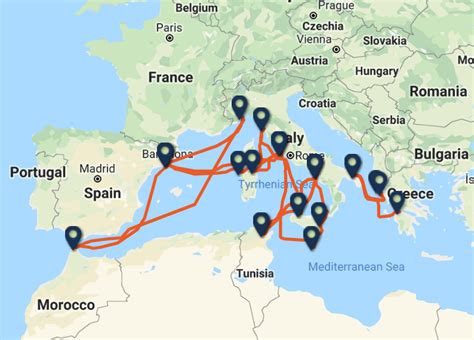 Grimaldi Lines Ferry Tracker Marine Vessel Trafic