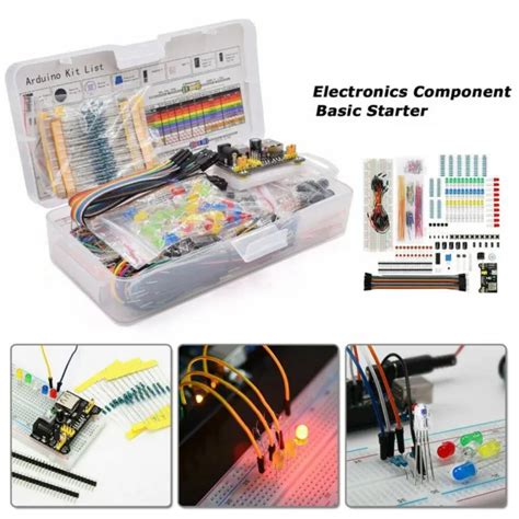 KIT LECTRONIQUE POUR Projets Arduino Avec Planche Pain Point De