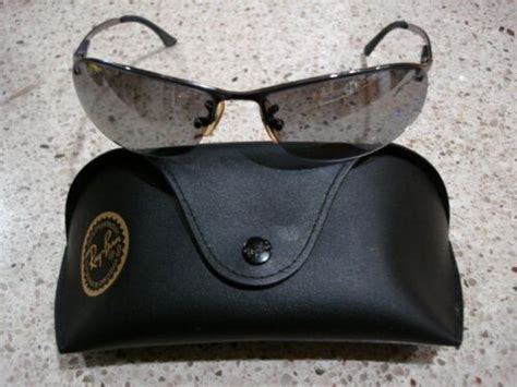 Ray Ban Rb 3179 Top Bar 00482 Polarized Gunmetal Half Rim Wrap