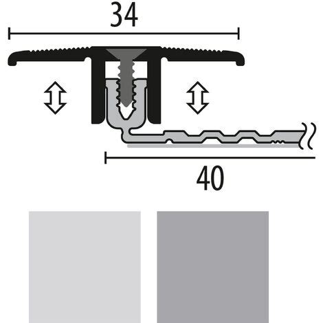 Proviston Bergangsprofil Laminatausgleich Breite Mm H Henausgleich