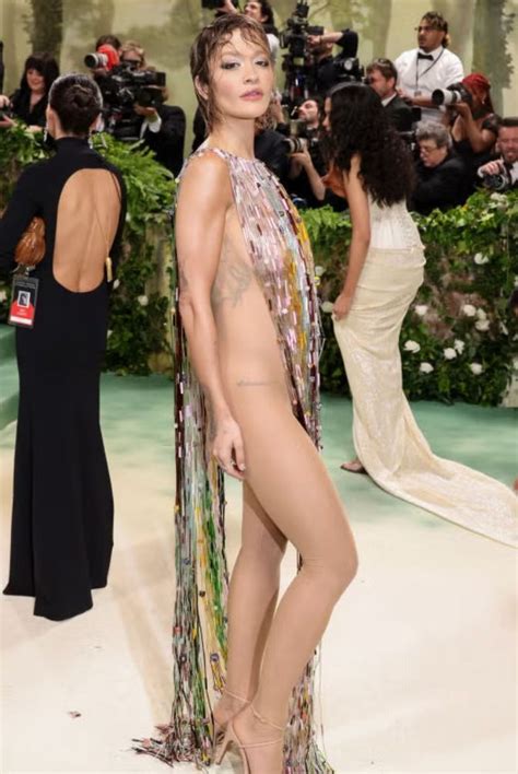 The Most Revealing Naked Dresses Ever Worn By Celebs On The Met Gala Red Carpet Ahead Of The