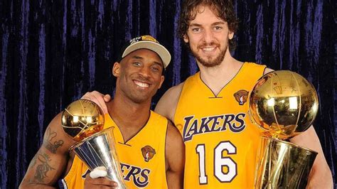 I Wouldnt Be Here Without You Brother Pau Gasol Pays An Emotional