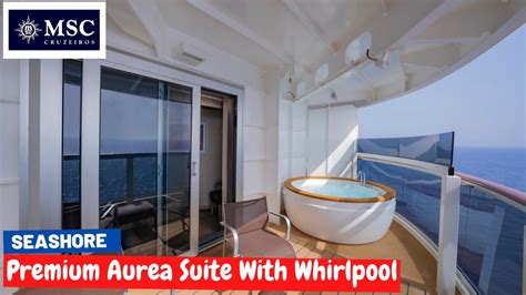 TOUR PELA NOSSA CABINE 10242 PREMIUM SUITE AUREA WITH WHIRLPOOL NO