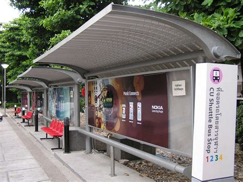 Bus Stop Out Of Home Advertising Billboard Advertising Urban