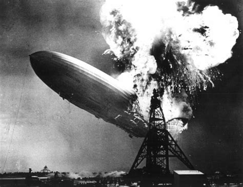 75th Anniversary Of Hindenburg Disaster Picture Explosion Of German