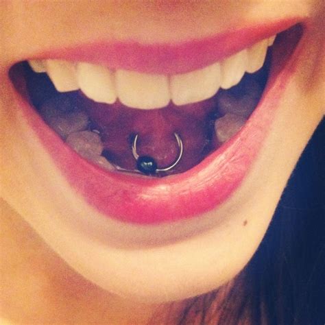 Frenulum Linguae Tongue Web Piercing Web Piercing Piercings