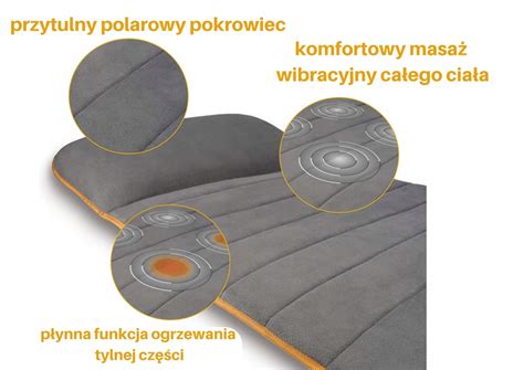 Mata masująca Medisana odcienie szarości MM 825 - 12669473857 ...