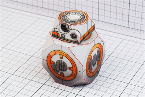 Papercraft De Bb Droid De Star Wars Manualidades A Raudales