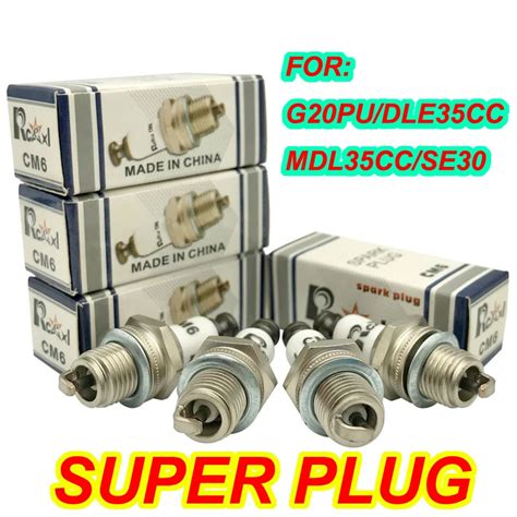 10pcs RCEXL Cm6 Spark Plug CM 6 Equate U20MU UY6 CM 6 CM6 G20PU MLD35CC