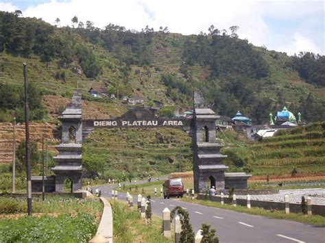 Such A Beautiful Tourism Places Around Java Dieng Plateau