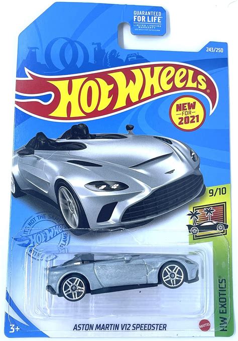 Amazon Hot Wheels Aston Martin V12 Speedster Silver New For 2021 Exotics Toys Games