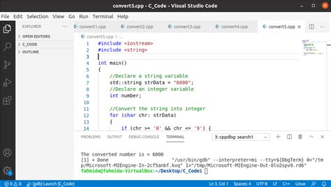 How To Convert A String Into An Int In C