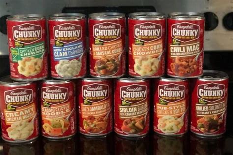 Campbell's Soup: 10 Campbell's Chunky Soup Flavors & Ranking