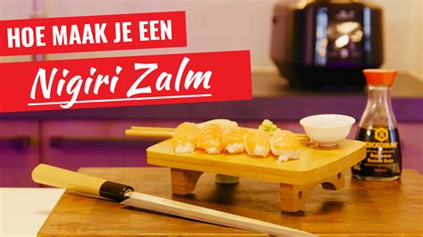 Hoe Maak Je Een Heerlijke Nigiri Zalm Sushi 4 Minuten Recept