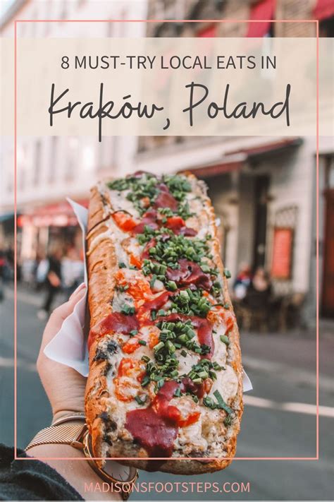 8 Must Try Local Eats In Krakow Poland Madisonsfootsteps